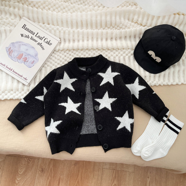 Brand autumn children's knitted sweater