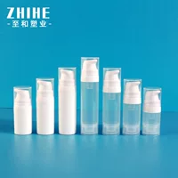 5ml/10ml Крем для глаз Вакуумная бутылка для разлива 15ml30ml Белая бутылка для эмульсии 50ml Эссенции эмульсия PP вакуумная бутылка