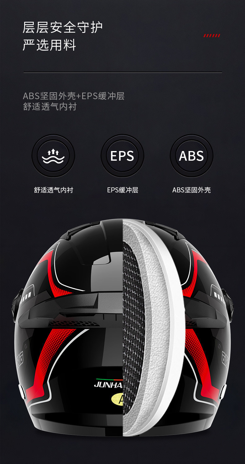 Men's rainproof motorcycle helmet for rainy days, 2026 new summer breathable model, national standard 3C certified, half helmet for electric bikes, also suitable for women