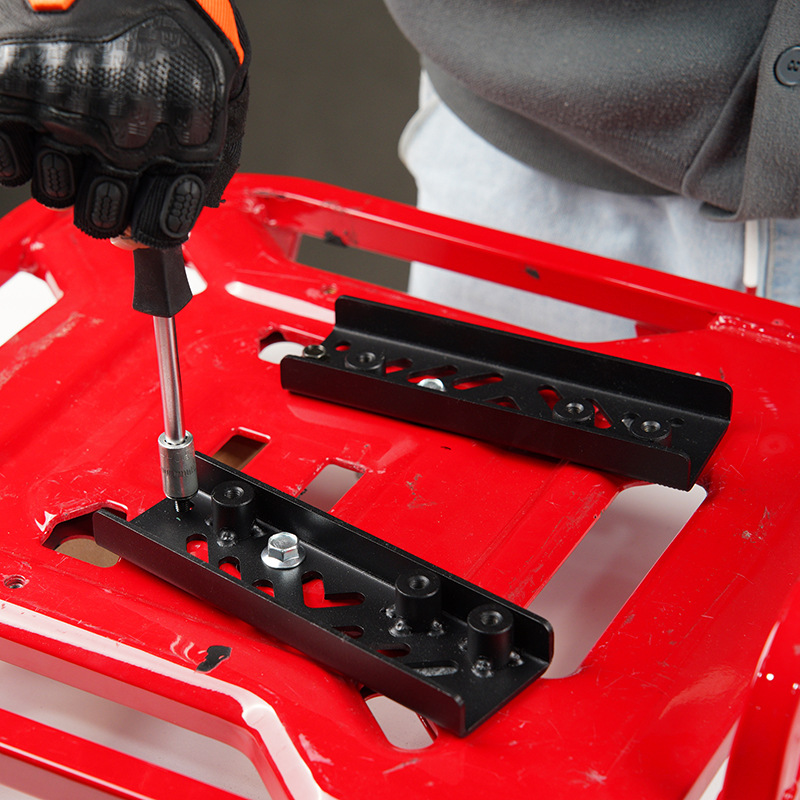 Suitable for Honda Ct125 Huntercub Tail Box Mounting Bracket, Compatible with Various Types of Tail Box Sizes