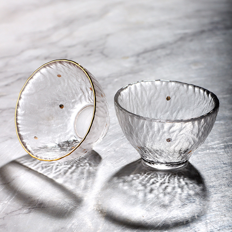 Japanese glass tea cup, tea set