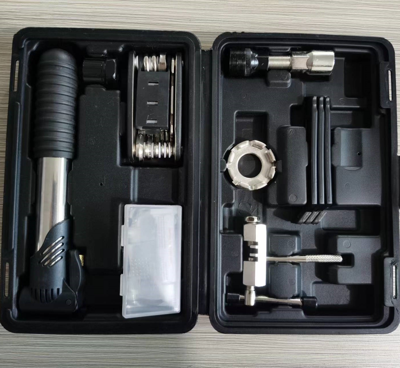 Bicicleta conjunto completo de herramientas de reparación portátil llave de mantenimiento Equipo conjunto completo de herramientas de reparación combinación traje