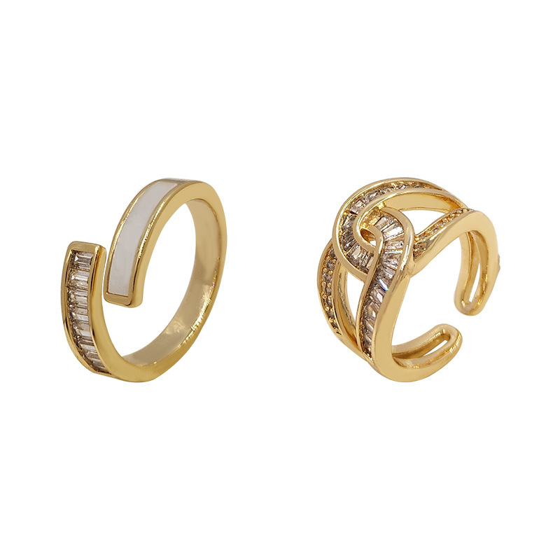 Luxury Sparkling Diamond Ring For Women Elegant Designer Style_voghion.com