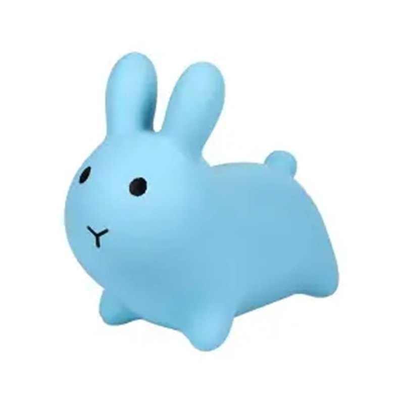 너무 귀여운 작은 토끼-블루