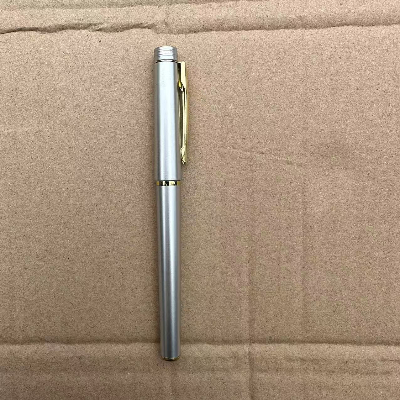 High-end bolígrafo neutro de alta textura bolígrafo neutro pesado sensación de firma comercial regalo bolígrafo publicitario impresión lo