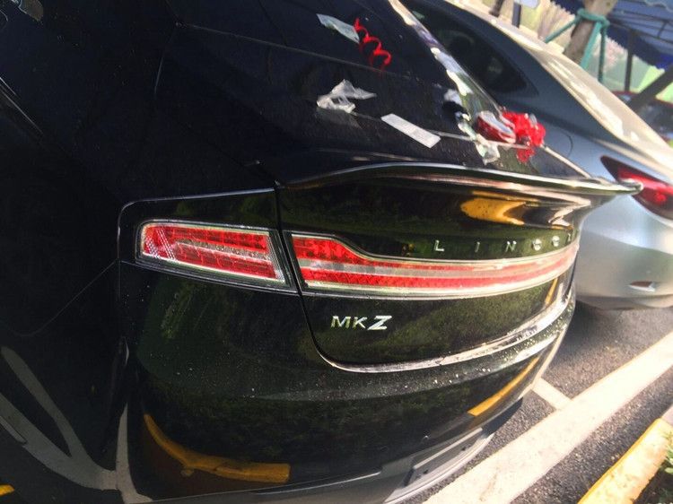 Spoiler for Lincoln MKZ 14-20, No Drilling Required, Painted
