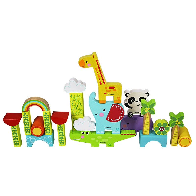 木玩世家 Wooden конструктор, игрушка, 1 год, раннее образование