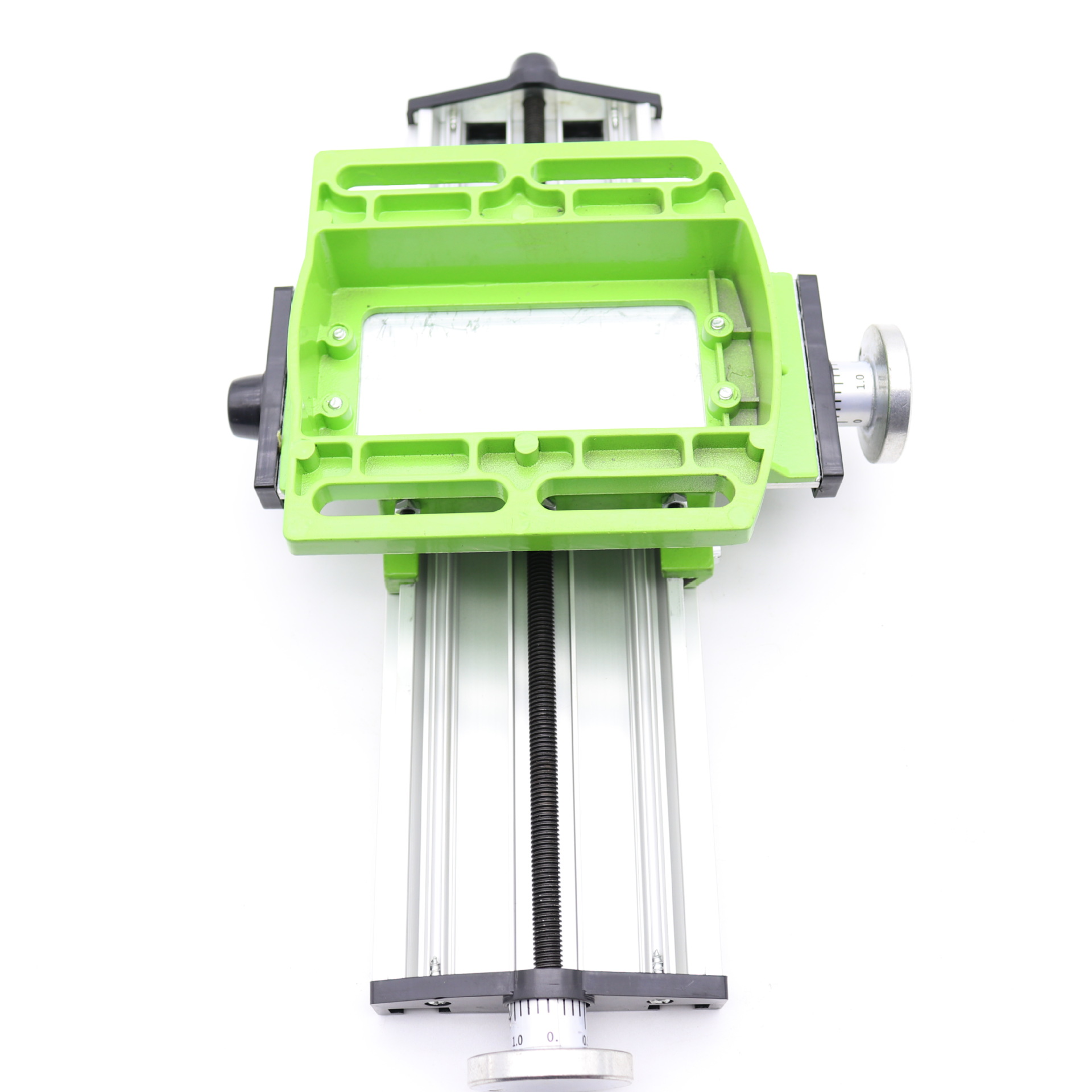 迷你台钻滑台 模型打磨配件 模型制作工作台 可调十字铣床滑台