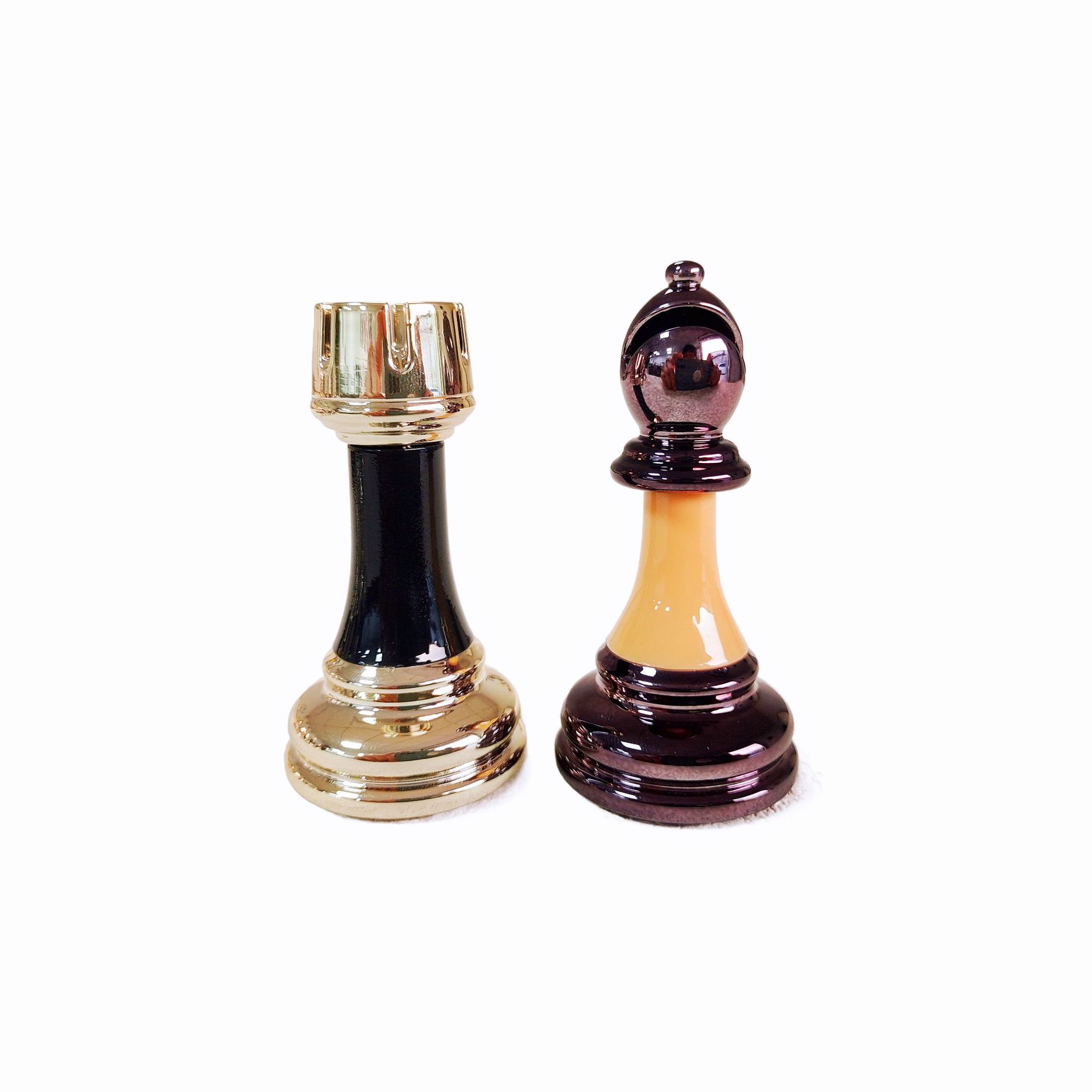 Piezas de ajedrez de alta gama al por mayor, accesorios para juegos de mesa, piezas de ajedrez de alta calidad de 3.5 pulgadas, éxito de ventas en plataformas de comercio electrónico