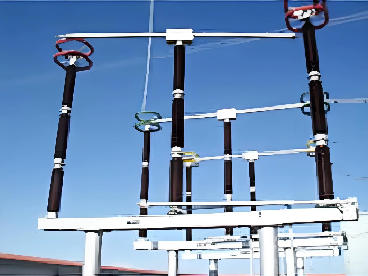 Pinggao GW27-252 DW (3150A) двойной изолирующий выключатель заземления, обработка инвентаря