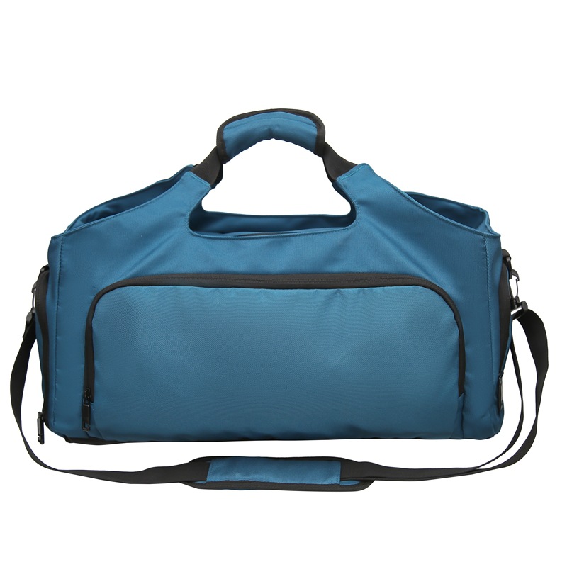 Bolsa de viaje de gran capacidad de color sólido, bolsa de moda, bolsa de mano, bolsa de zapatos independiente, bolsa de ejercicios, bolsa de yoga para mujeres