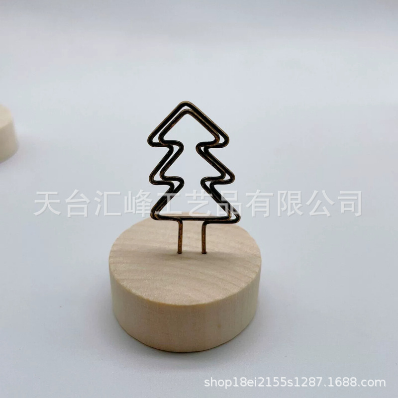 クロスボーダー原木ノートフォトクリップカード名刺縦型シンプルメッセージかわいい木製ノート装飾装飾品|undefined