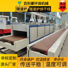 石墨板粘接膠烘干固化爐 隧道式烘干機 熱風循環隧道爐節能環保