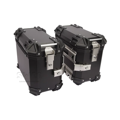 Motorcycle trunk – Box Aluminum Alloy Trunk - 35l-side-case-black