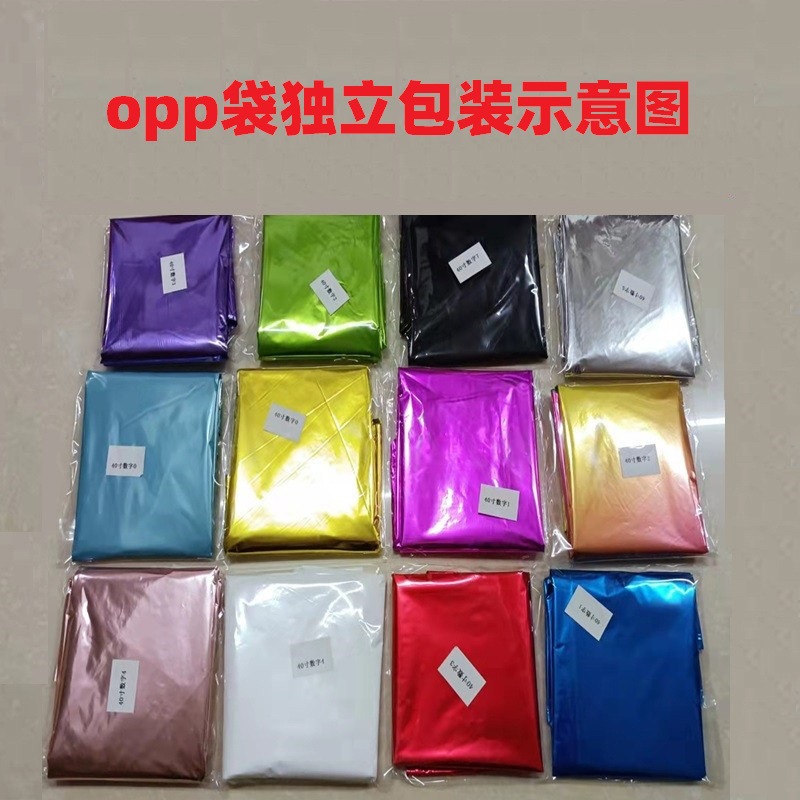 Amazon 40 pulgadas nosotros versión gran globo de aluminio digital embalaje independiente 100cm digital globo de papel de aluminio al por mayor