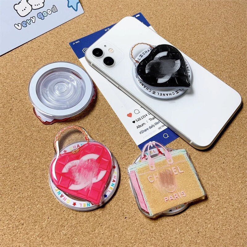 Fashionable Brand Magsafe Mobile Phone Magnetic Airbag Holder Suitable for Desktop Apple Android Telescopic Strong Adsorption