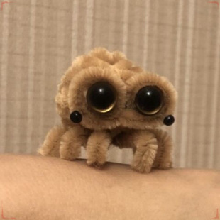 Finished Product | Twist Bar Little Spider Lucas Twist Bar Hand Doll
