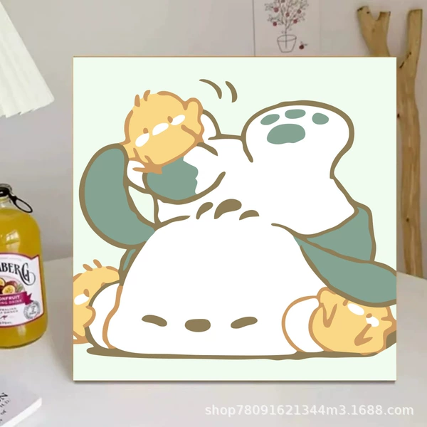 Falling puppy H49