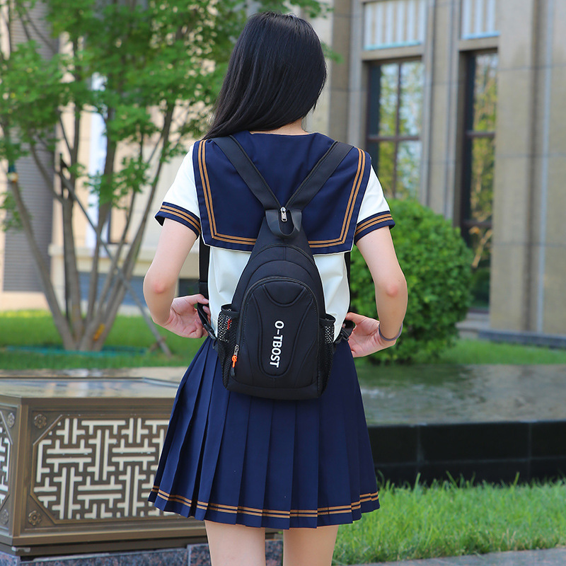 女性用カジュアルチェストバッグ、2024年子供用大容量バックパック、多機能メンズアウトドアショルダーバッグ、ポータブルクロスボディバッグ|undefined