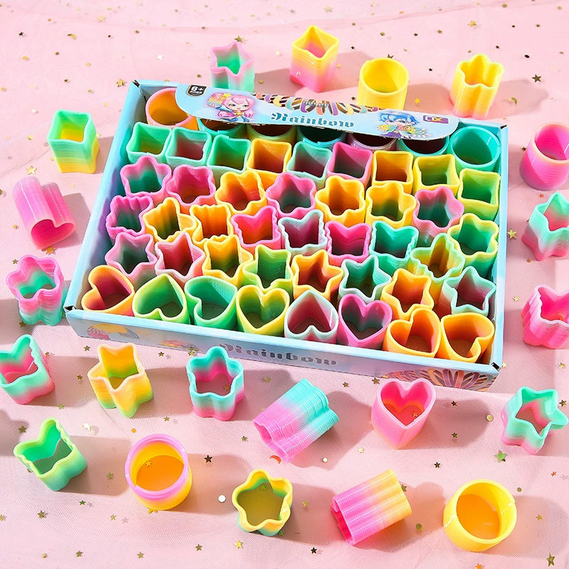 Маленький разноцветный Slinky, волшебный обруч для хула-хупа, фонарик, подарок на день рождения