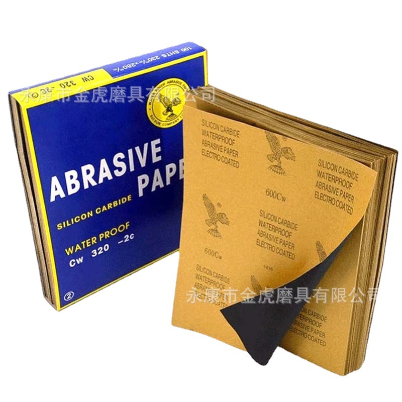 Hemisferio papel de lija Águila papel de lija resistente al agua de pulido papel de lija 60 #-2000 agua arena cuero