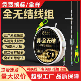 全无结主线组套装成品线组拉力提升30%不打结黑坑竞技大物专用