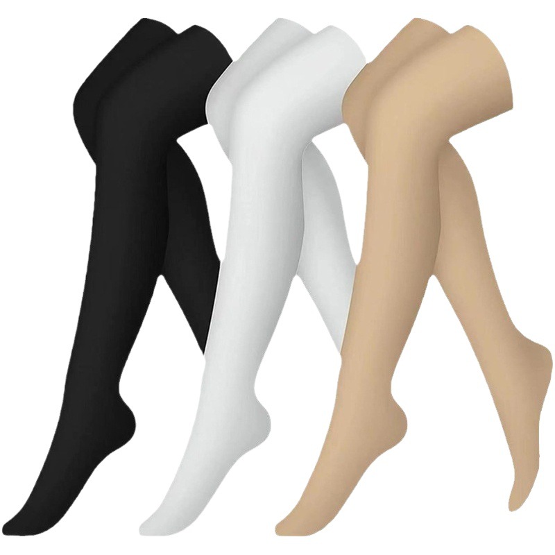 Cross-border Socks Spring and Summer New Extended Knee Socks Sports Muscle Socks High-tube Non-slip Leg Protection Men's and Women's Pressure Socks