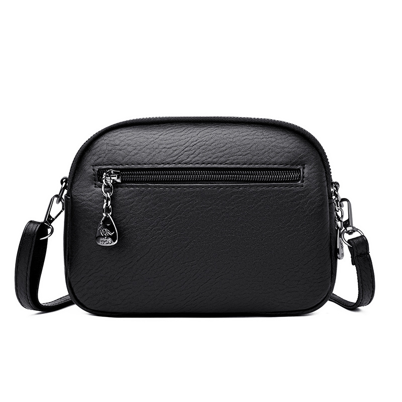 Comercio exterior transfronterizo bolso de madres de mediana edad nuevo bolso de hombro simple bolso casual de gran capacidad bolso de mujer de tres capas al por mayor