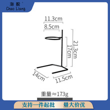 厂家直销半辰 咖啡手冲架滴漏式 滤杯分享壶 家用手冲咖啡壶过滤