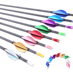 BICASTER FMT-02 metal arrow feather spiral feather 1.75 inches BICASTER left spiral feather factory direct supply