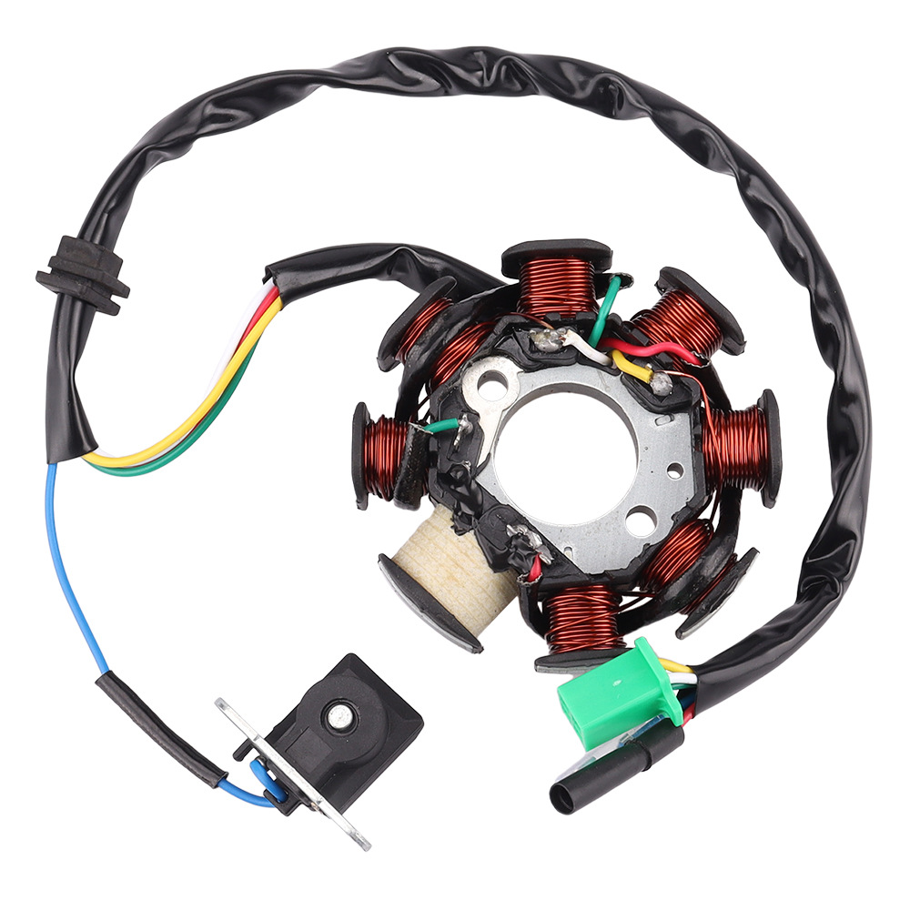 Off-Road Motorcycle Atv Accessories Gy6 125/150 Ignition Coil Eight-Level Engine Magneto Stator Coil