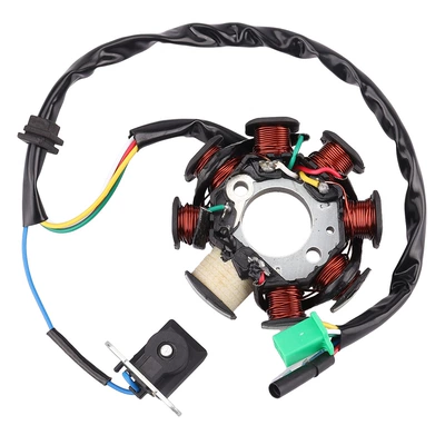 Off-Road Motorcycle Atv Accessories Gy6 125/150 Ignition Coil Eight-Level Engine Magneto Stator Coil