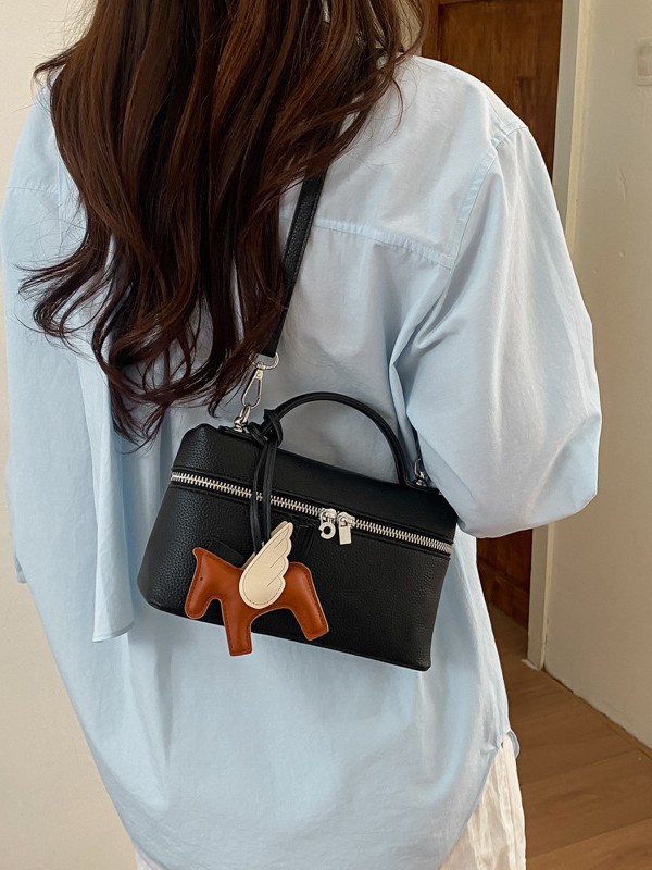 Bolso de mano de alta calidad coreano para mujeres 2026 nuevo nicho de bolso de caja de lujo ligero casual simple hombro bolso de mujer