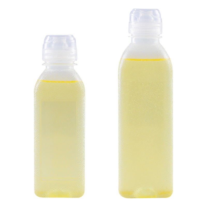 Cocina del hogar condimento de plástico olla de aceite olla de plástico salsa vinagre botella de salsa botella de aceite transparente