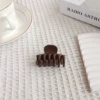 Keel [Frosted] [4.5cm] Deep Coffee