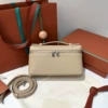Milk tea color L19 [Silver buckle]