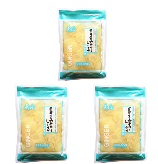 흰생강조각 200g*3팩