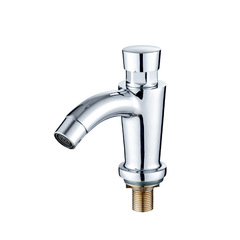 Copper delay-faced basin faucet Airport water faucet Public place delay faucet Toilet push-button faucet