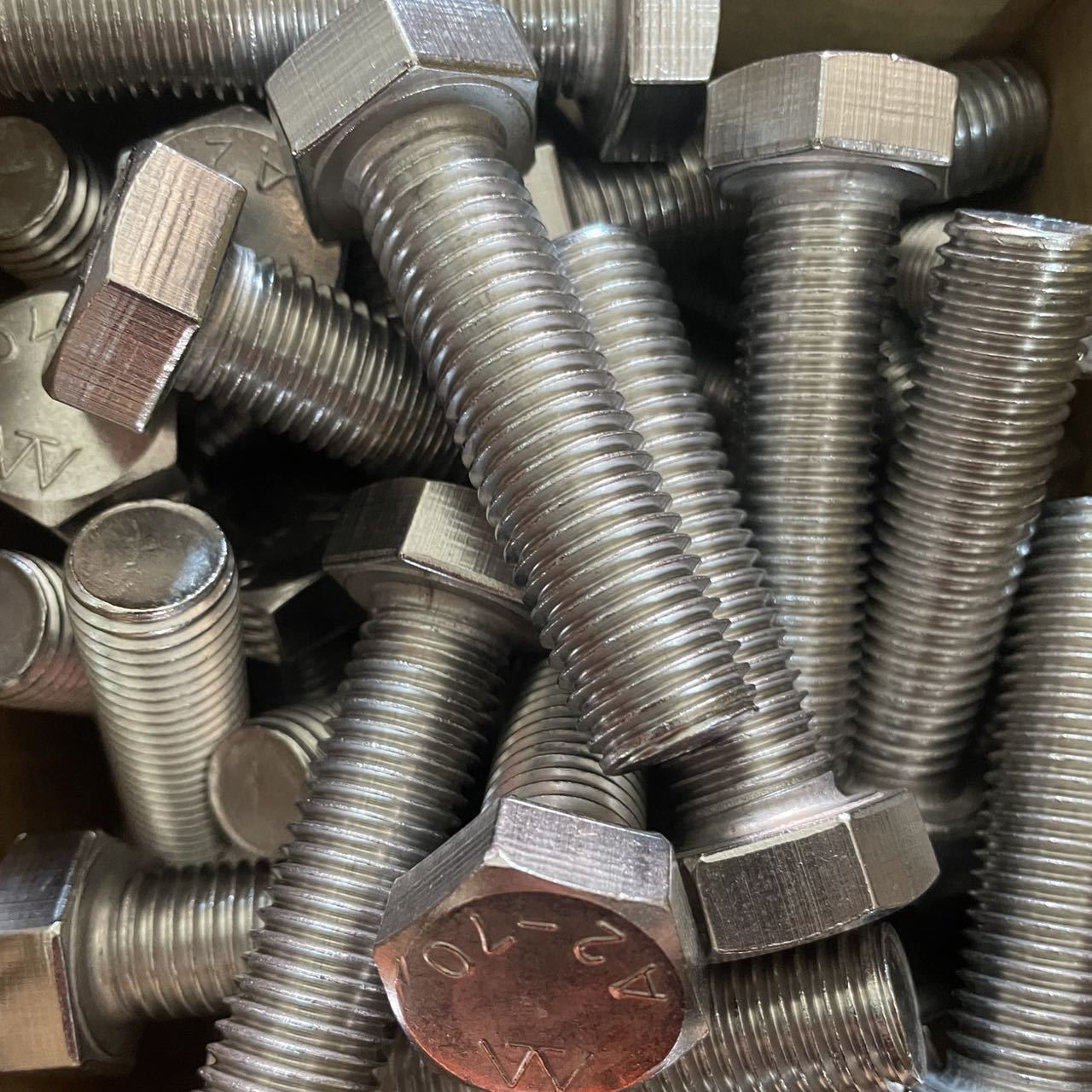 外六角304螺栓螺母不锈钢螺栓半牙316L外六角螺丝201不锈钢螺丝杆