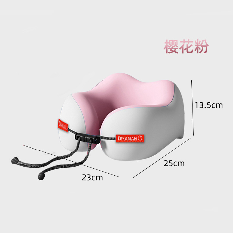 almohada de algodón de memoria almohada de viaje almohada de cuello almohada de avión almohada de cuello almohada de columna cervical almohada de cuello almohada portátil