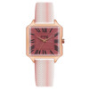 Fashionable square small women's watch, dial, simple and elegant design