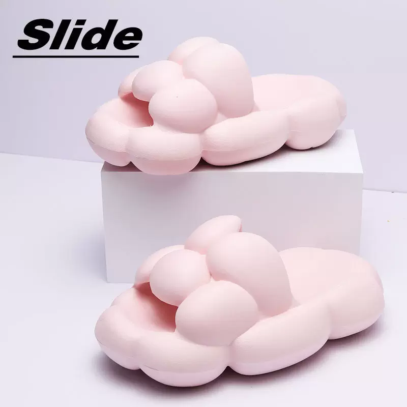 新款蛋蛋鞋大厚底踩屎感凉拖鞋女夏季防滑家居拖鞋家用室内凉拖鞋