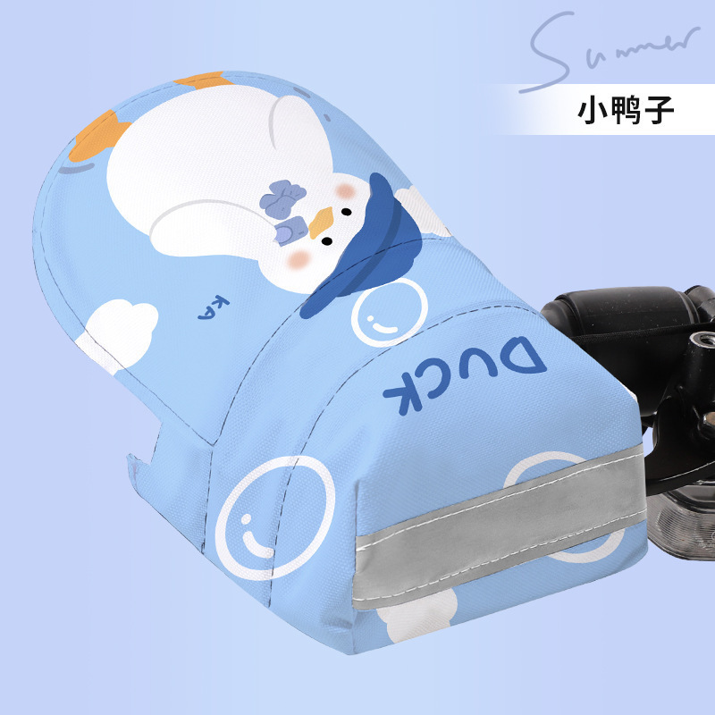 여름 스타일 - 용골 장갑 - 작은 오리 - 짧은 스타일