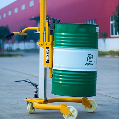 Manual Drums truck COY0.3A Hydraulic trolley 300KG The force of the sea Drum Plastic buckets Heavy thickening
