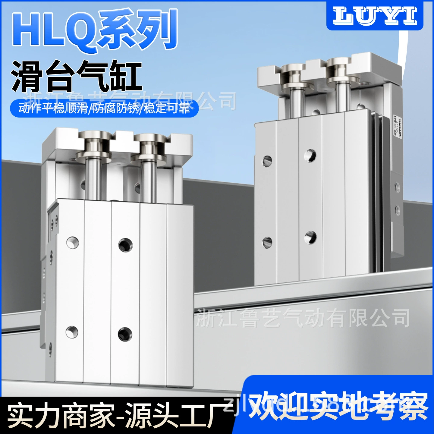 Ядерный гость двухосный циркулирующий шариковый прецизионный цилиндр HLQ \ HLQL6 8 12 16 20 25