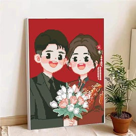 布艺绣品;十字绣;钻石画、皮画