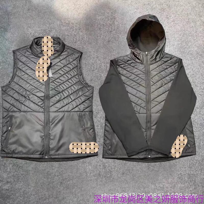 Autumn and Winter Training Sports Training Sports Running down Warm Vest Lightweight Night Vision Jacket Reflective Long-Sleeved Casual Autumn and Winter Training Sports Training Sports Running down Warm Vest Lightweight Night Vision Jacket Reflective Long-Sleeved Casual