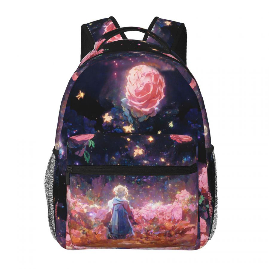 Mochila para estudiantes transfronterizos para hombres y mujeres, ligero y de gran capacidad, mochila escolar para estudiantes de primaria y secundaria, mochila de viaje y ocio con estampado personalizado