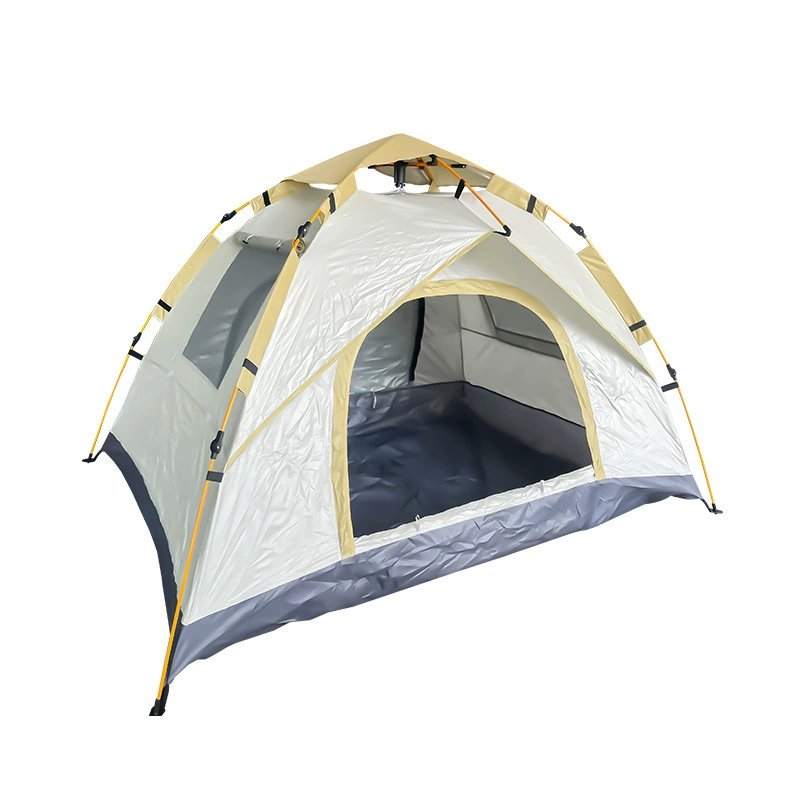 Travel automatic handheld folding windproof tent for camping, equipment, fully automatic, increased thickness