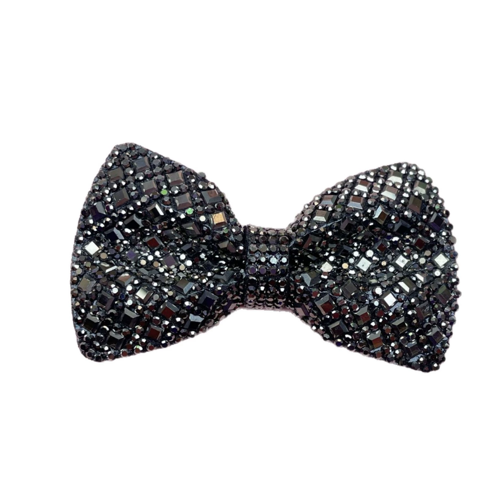 Hair accessory with bow, decorative accessory, diamond encrusted, DIY